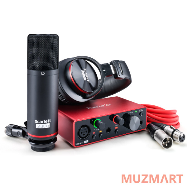 Focusrite Scarlett Solo Studio 3rd Gen Студийный комплект