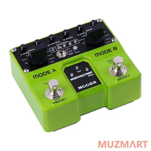Mooer Mod Factoryr Pro Двойная мини-педаль модуляционных эффектов