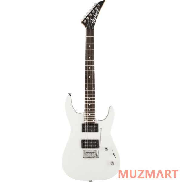 Jackson JS12 DK, AH FB, 24 FR, WHT Электрогитара