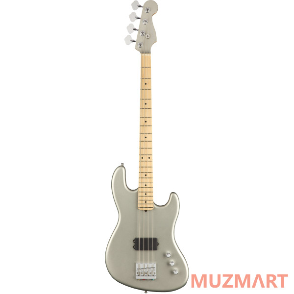 Fender FLEA BASS II MN MATTE SLVR Бас-гитара