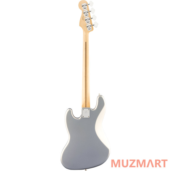 Fender PLAYER JAZZ BASS® PAU FERRO FINGERBOARD, SILVER Бас-гитара