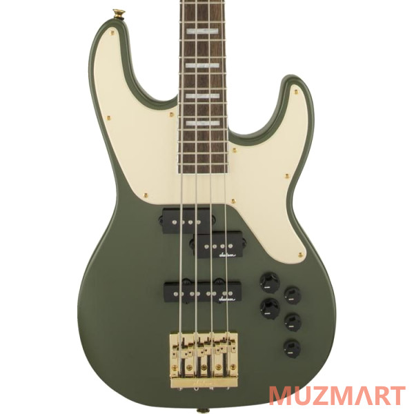 Jackson CBXNT IV - MATTE ARMY DRAB Бас-гитара