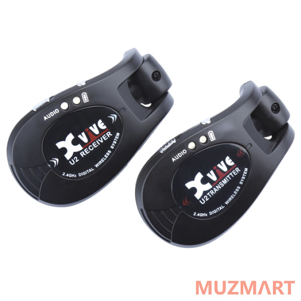 Xvive U2 Guitar wireless system black Цифровая гитарная беспроводная система