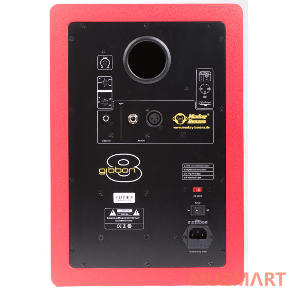 Monkey Banana GIBBON8 RED Студийный монитор 8`