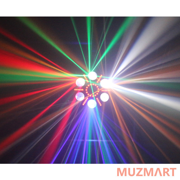 Led Star CB-06 Эффект светодиодный многолучевой