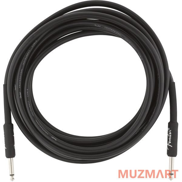 Fender 15` INST CABLE BLK Инструментальный кабель
