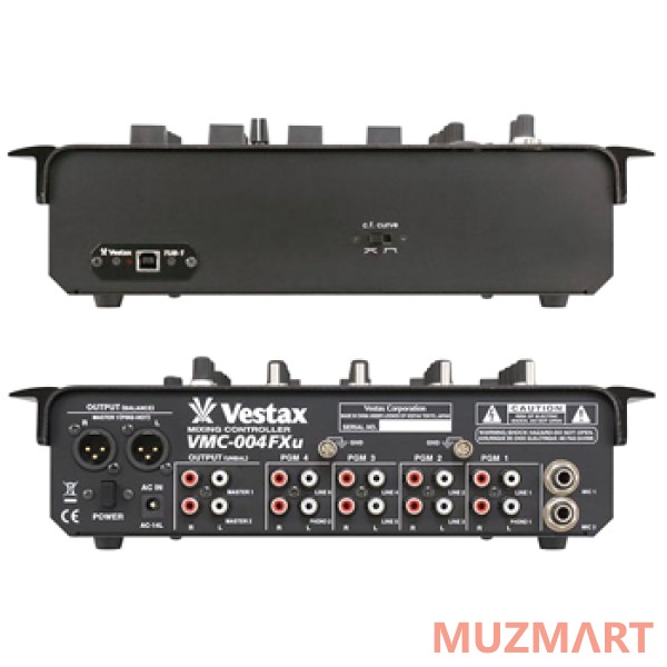 Vestax VMC 004 Fxu Tub DJ Микшер (professional mixer)
