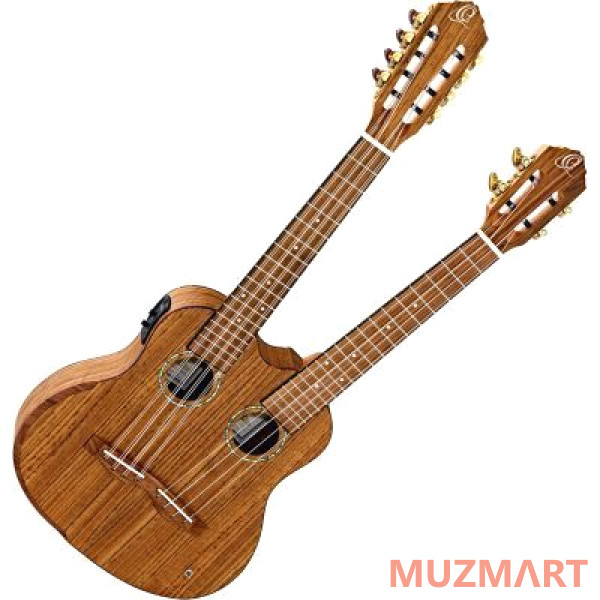 Ortega HYDRA Custom Built Series Custom Built Series Укулеле тенор с двумя грифами
