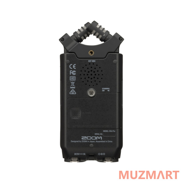 Zoom H4nPro/BLK Ручной рекордер-портастудия со стерео микрофоном