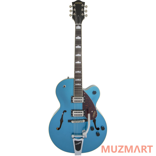 Gretsch G2420T Streamliner Hollow Body with Bigsby, Riviera Blue Полуакустическая электрогитара