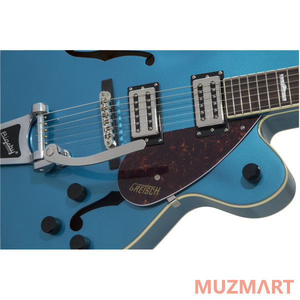 Gretsch G2420T Streamliner Hollow Body with Bigsby, Riviera Blue Полуакустическая электрогитара