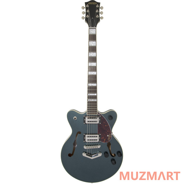 Gretsch G2655 Streamliner Center Block Jr. with V-Stoptail, Gunmetal Полуакустическая электрогитара