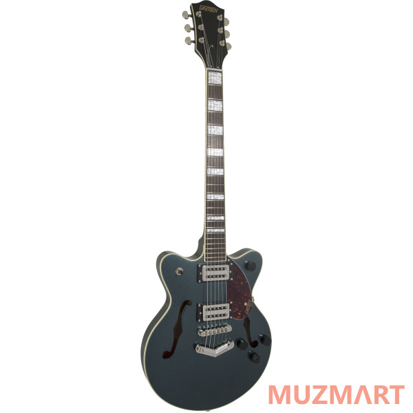 Gretsch G2655 Streamliner Center Block Jr. with V-Stoptail, Gunmetal Полуакустическая электрогитара