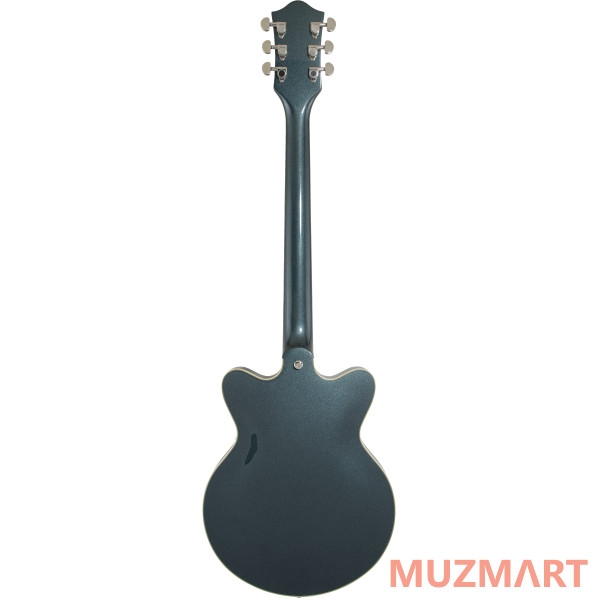 Gretsch G2655 Streamliner Center Block Jr. with V-Stoptail, Gunmetal Полуакустическая электрогитара