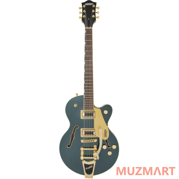 Gretsch G5655TG Electromatic Center Block Jr. Single-Cut with Bigsby, Cadillac Green Полуакустическая электрогитара