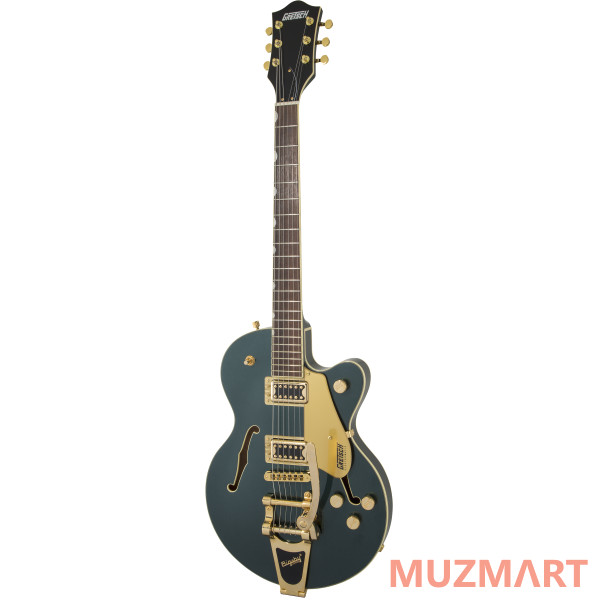 Gretsch G5655TG Electromatic Center Block Jr. Single-Cut with Bigsby, Cadillac Green Полуакустическая электрогитара