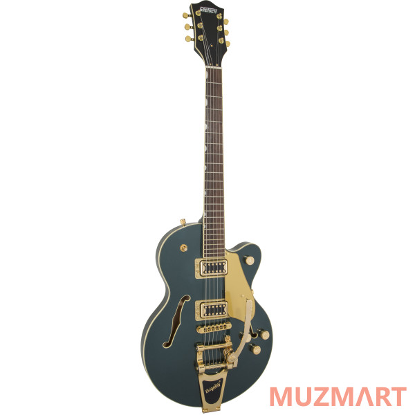 Gretsch G5655TG Electromatic Center Block Jr. Single-Cut with Bigsby, Cadillac Green Полуакустическая электрогитара