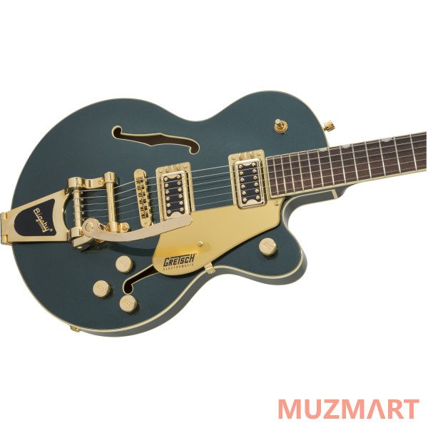 Gretsch G5655TG Electromatic Center Block Jr. Single-Cut with Bigsby, Cadillac Green Полуакустическая электрогитара