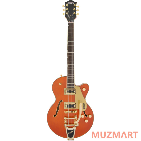 Gretsch G5655TG Electromatic Center Block Jr. Single-Cut with Bigsby, Orange Stain Полуакустическая электрогитара
