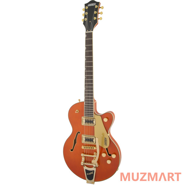 Gretsch G5655TG Electromatic Center Block Jr. Single-Cut with Bigsby, Orange Stain Полуакустическая электрогитара