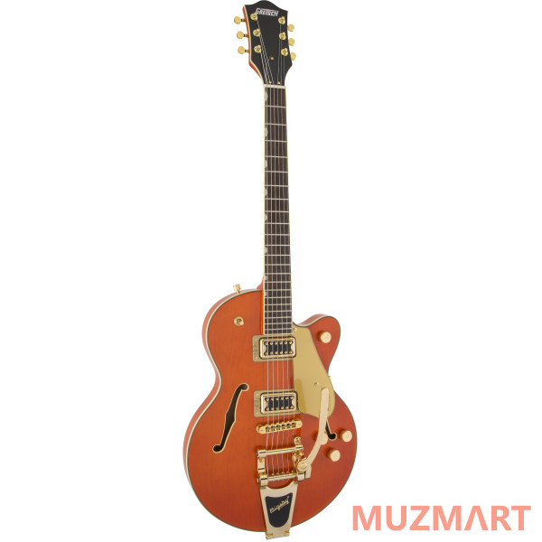 Gretsch G5655TG Electromatic Center Block Jr. Single-Cut with Bigsby, Orange Stain Полуакустическая электрогитара