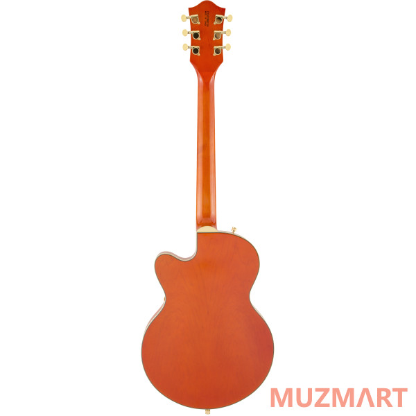 Gretsch G5655TG Electromatic Center Block Jr. Single-Cut with Bigsby, Orange Stain Полуакустическая электрогитара