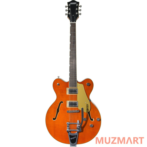 Gretsch G5622T Electromatic Center Block Double-Cut with Bigsby, Orange Stain Полуакустическая электрогитара