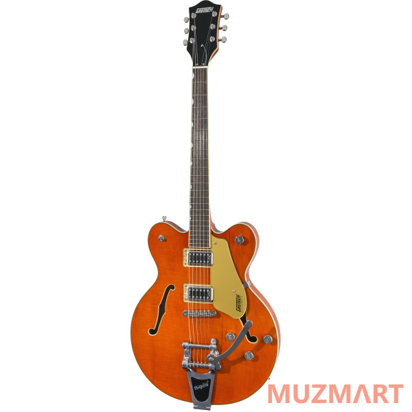 Gretsch G5622T Electromatic Center Block Double-Cut with Bigsby, Orange Stain Полуакустическая электрогитара