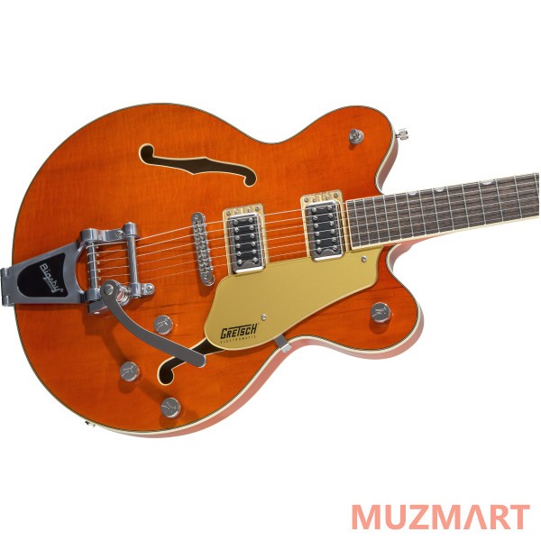 Gretsch G5622T Electromatic Center Block Double-Cut with Bigsby, Orange Stain Полуакустическая электрогитара