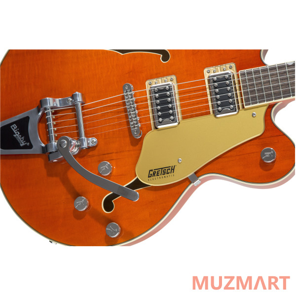 Gretsch G5622T Electromatic Center Block Double-Cut with Bigsby, Orange Stain Полуакустическая электрогитара