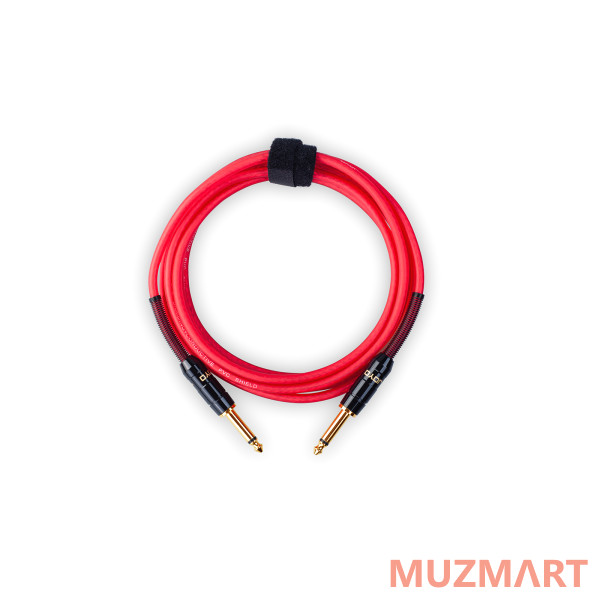 Joyo CM-18 red (красный) Инструментальный кабель 3 м