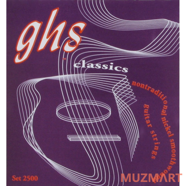 GHS 2500 Vanguard Classic Струны для классической гитары