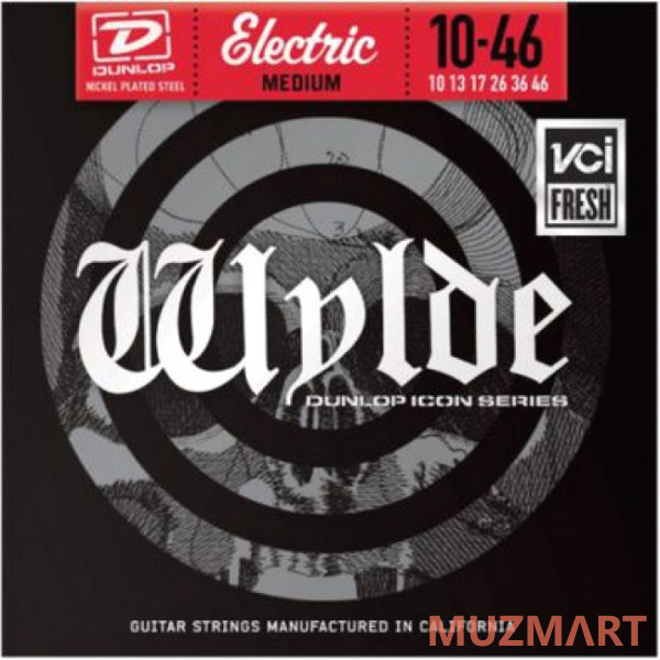 Dunlop DHTEN-2036 Zakk Wylde medium 10-46 Струны для электрогитары