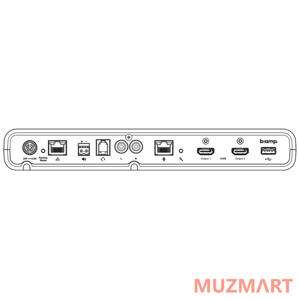 Biamp Devio SCR-25T Цифровая система для малых переговорных комнат