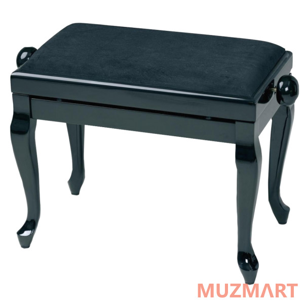 Gewa Piano Bench Deluxe Classic Black High Gloss Банкетка фортепианная