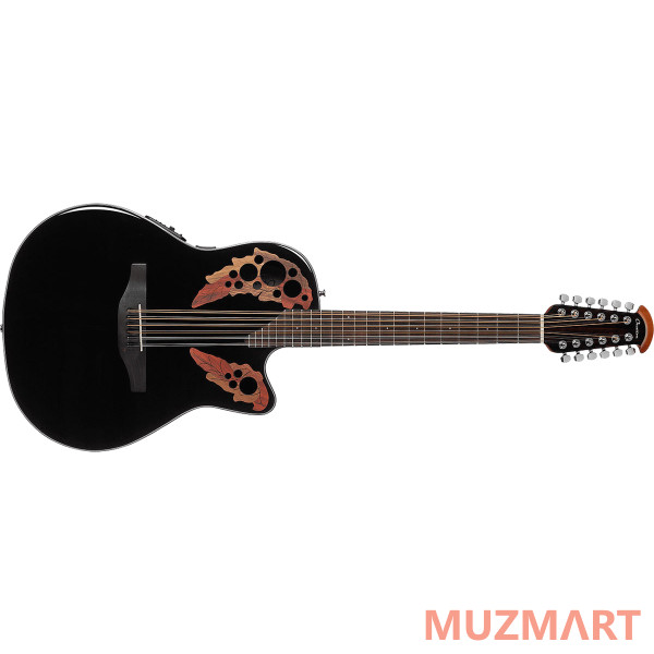 Ovation Celebrity Elite Mid Cutaway 12-string CE4412-5 Гитара электроакустическая