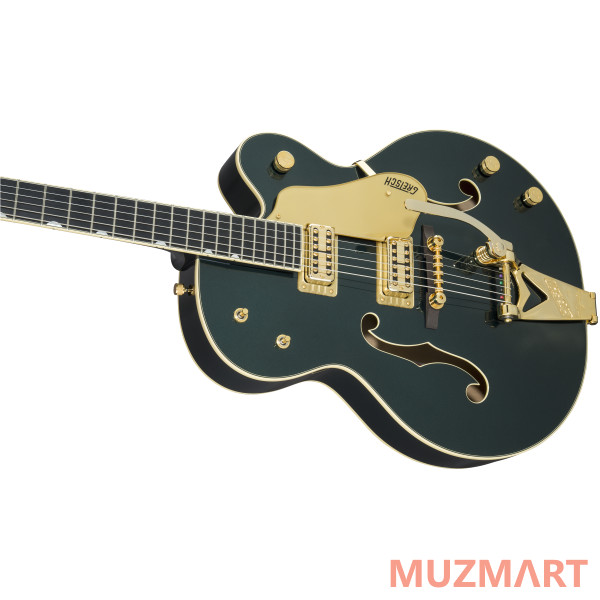 Gretsch G6196T-59 Vintage Select Edition '59 Country Club Hollow Body with Bigsby, TV Jones, Cadillac Green Lacquer Полуакустическая электрогитара
