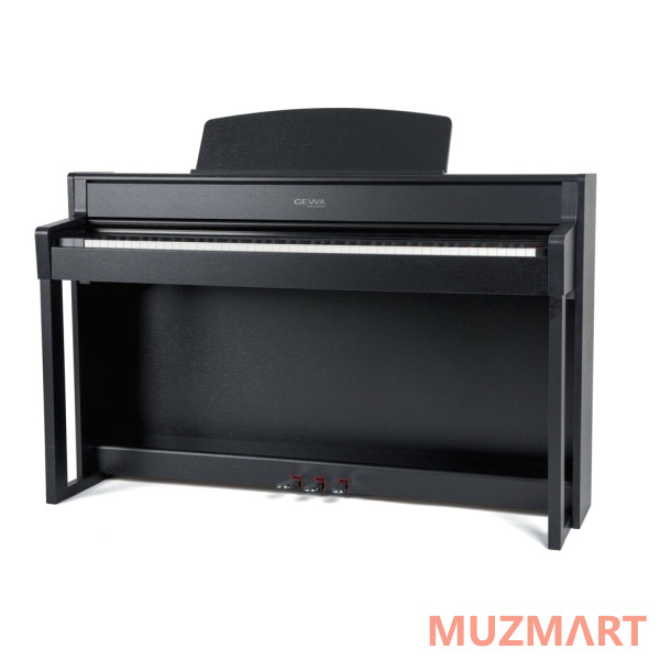 Gewa UP 380 G WOODEN KEYS BLACK Цифровое пианино с кейсом
