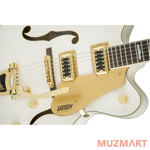 Gretsch G5422TG Electromatic Hollow Body Double-Cut with Bigsby, Snowcrest White Полуакустическая электрогитара