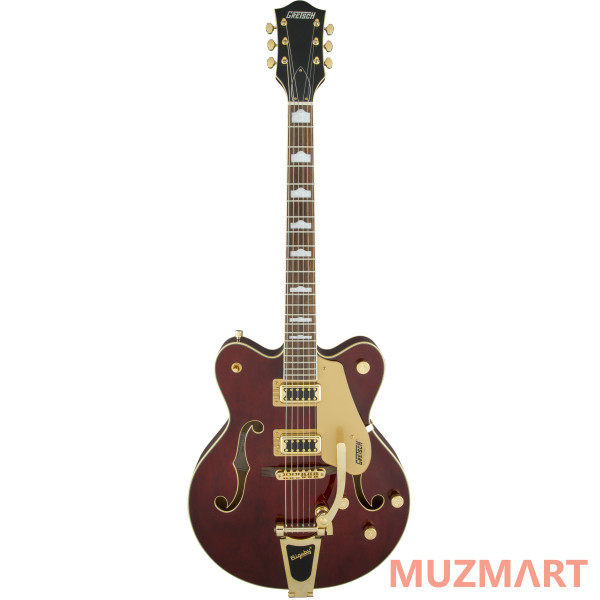 Gretsch G5422TG Electromatic Hollow Body Double-Cut with Bigsby, Walnut Stain Полуакустическая электрогитара