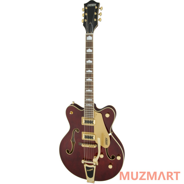 Gretsch G5422TG Electromatic Hollow Body Double-Cut with Bigsby, Walnut Stain Полуакустическая электрогитара