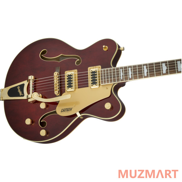 Gretsch G5422TG Electromatic Hollow Body Double-Cut with Bigsby, Walnut Stain Полуакустическая электрогитара