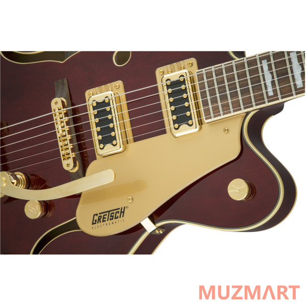 Gretsch G5422TG Electromatic Hollow Body Double-Cut with Bigsby, Walnut Stain Полуакустическая электрогитара
