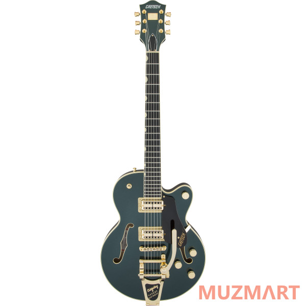 Gretsch G6659TG Players Edition Broadkaster Jr. Center Block with String-Thru Bigsby, Cadillac Green Полуакустическая электрогитара