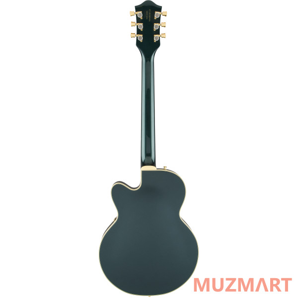 Gretsch G6659TG Players Edition Broadkaster Jr. Center Block with String-Thru Bigsby, Cadillac Green Полуакустическая электрогитара