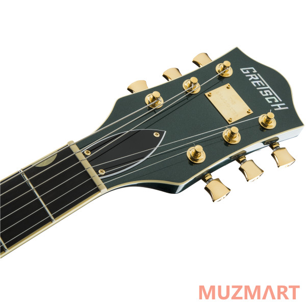Gretsch G6659TG Players Edition Broadkaster Jr. Center Block with String-Thru Bigsby, Cadillac Green Полуакустическая электрогитара