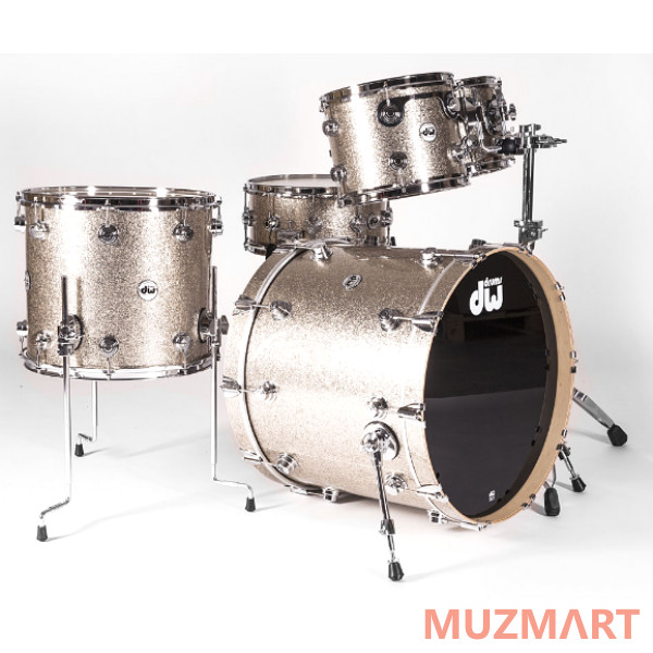 Drum Workshop Collector Finish Ply Nickel Sparkle Ударная установка 14/10/12/16/22