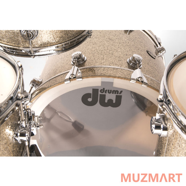 Drum Workshop Collector Finish Ply Nickel Sparkle Ударная установка 14/10/12/16/22