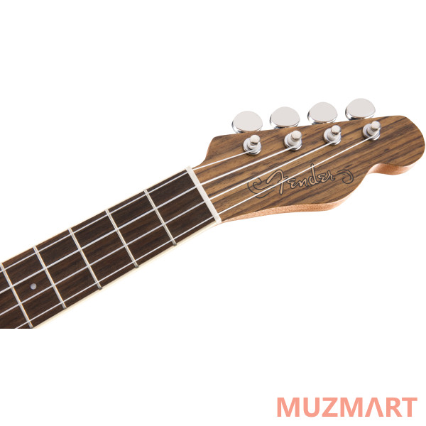 Fender UKULELE RINCON V2 OVANGKOL NAT WB укулеле тенор электроакустическая