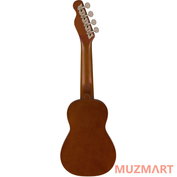 Fender Seaside Soprano Uke Pack, Nat Укулеле сопрано в комплекте